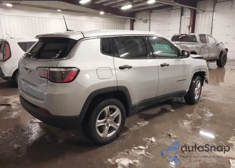 2024 Jeep Compass Sport 4X4 из США, поврежденный, VIN 3C4NJDAN1RT114741